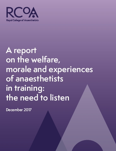Welfare and morale report cover