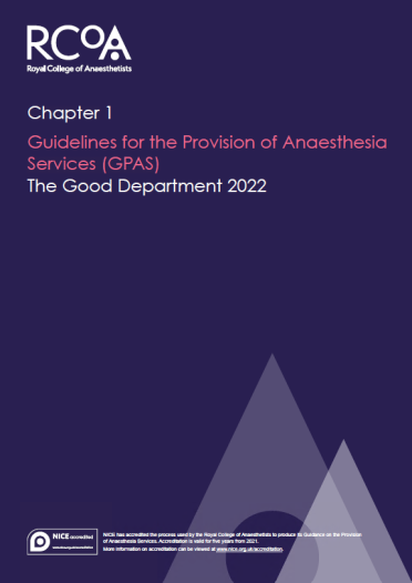 Front cover for the good department chapter
